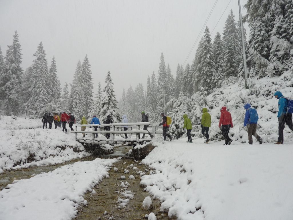What is camping like in winter?