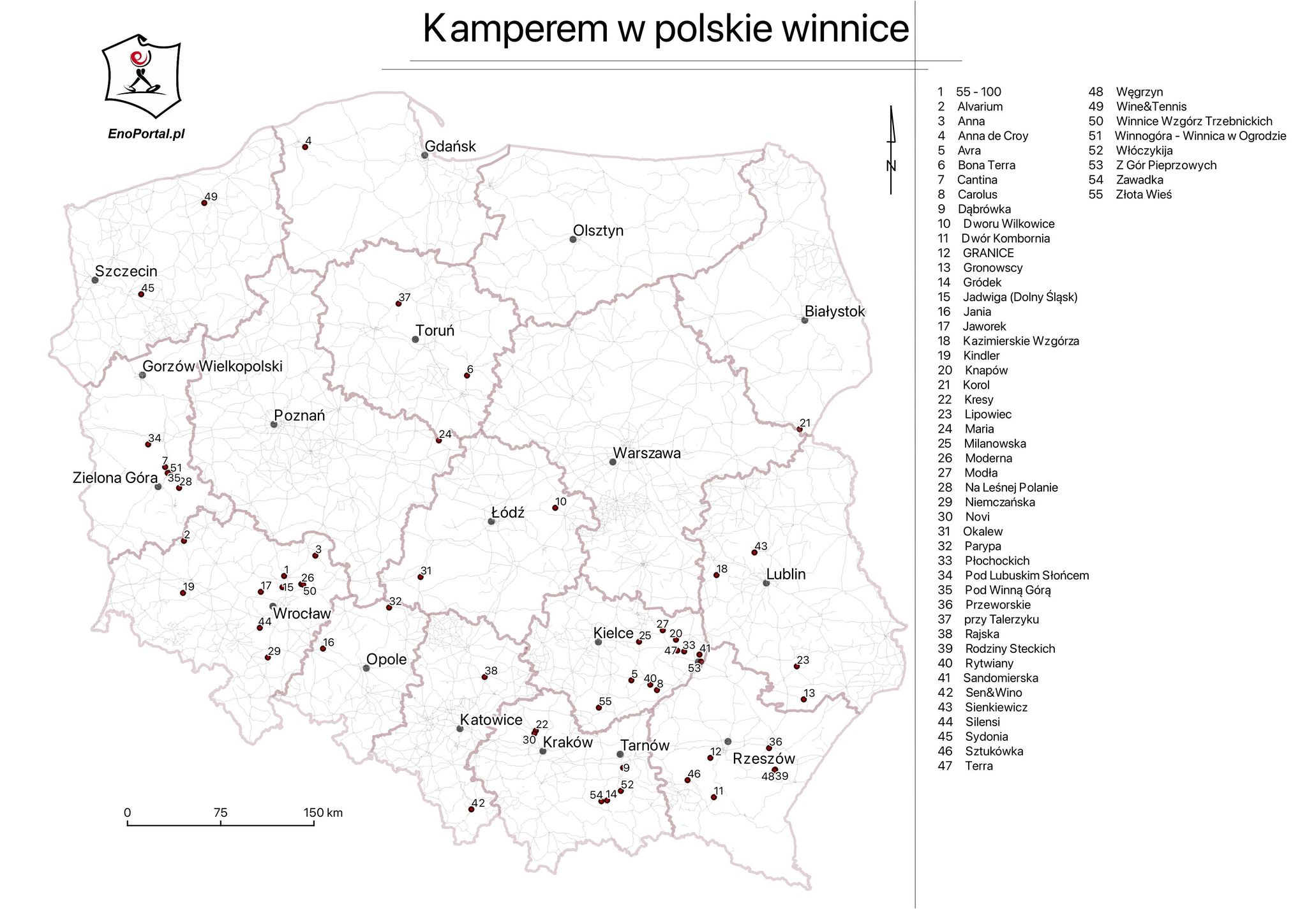 55 polskich winnic przyjaznych kamperom – zdjęcie 2