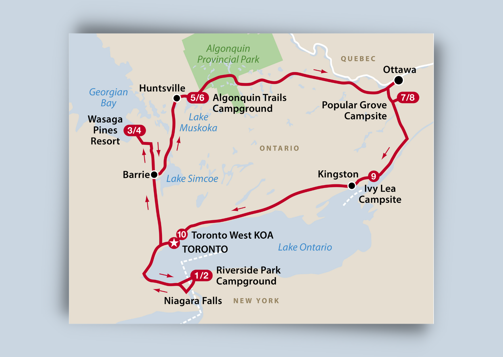 Klasyczna podróż po Ontario