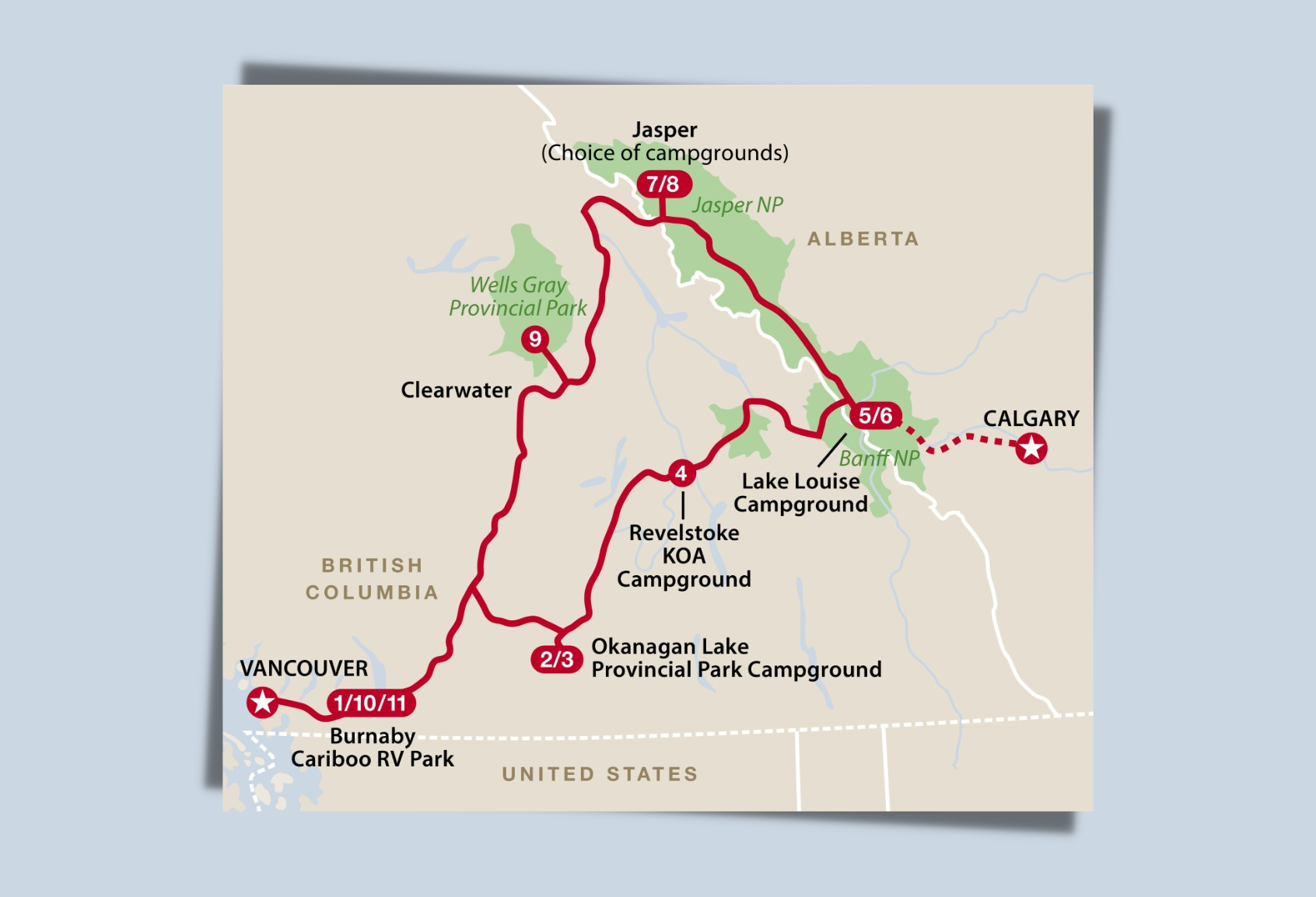 The best places in Western Canada - a ready-made motorhome route – image 1