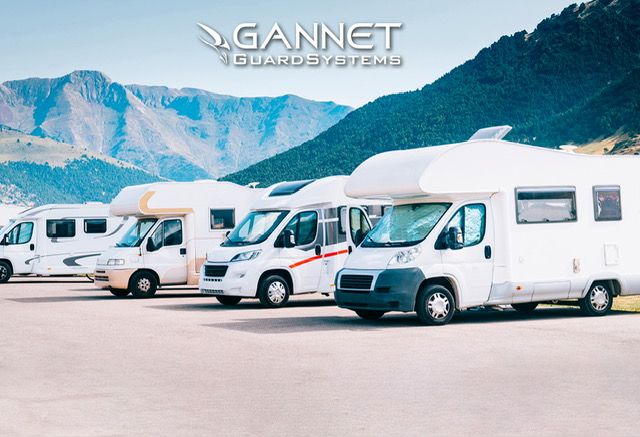 Effective protection of the camper against theft Gannet