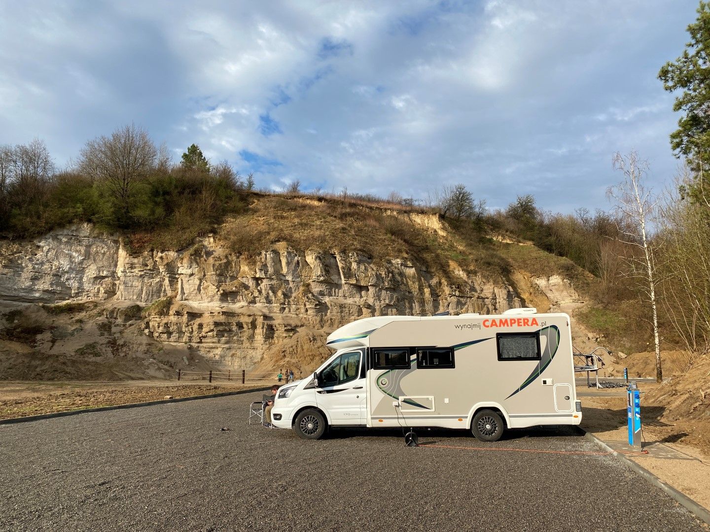 Camper in Vineyard Sandomierska