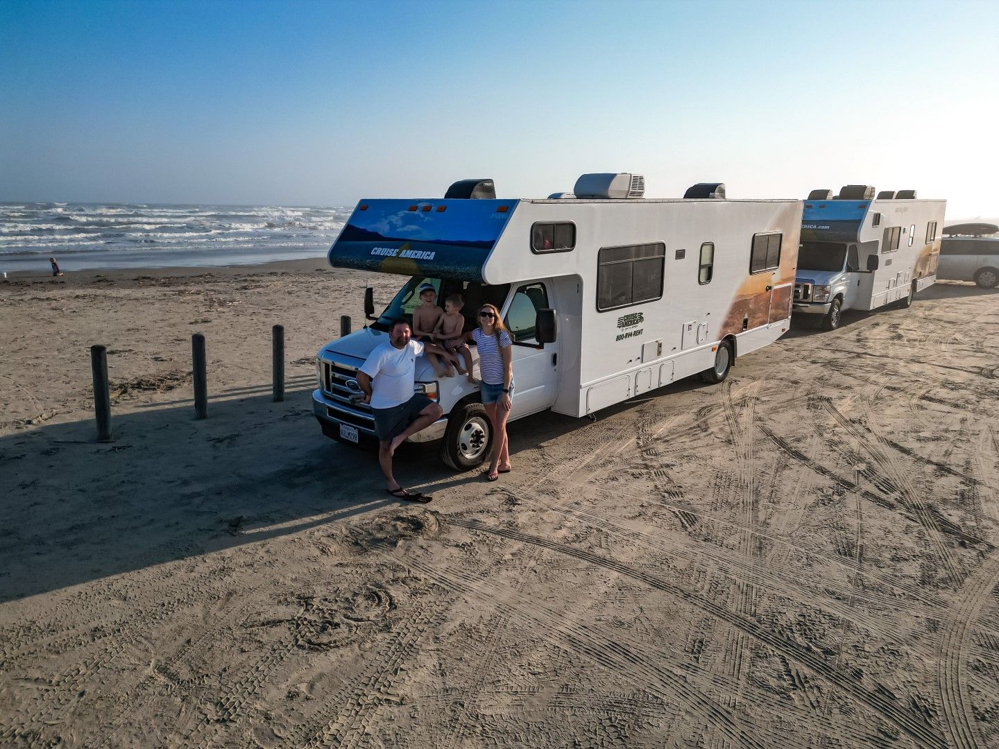 Padre Island - Cruise America camper