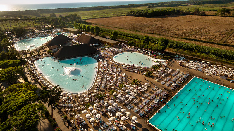 Albatros Park from a bird's eye view