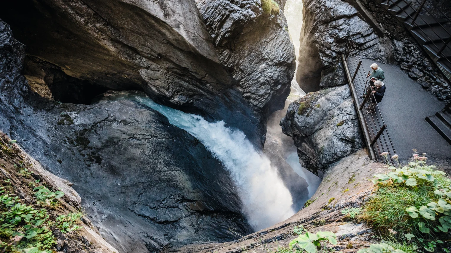 Trummelbachfall waterfall, Switzerland