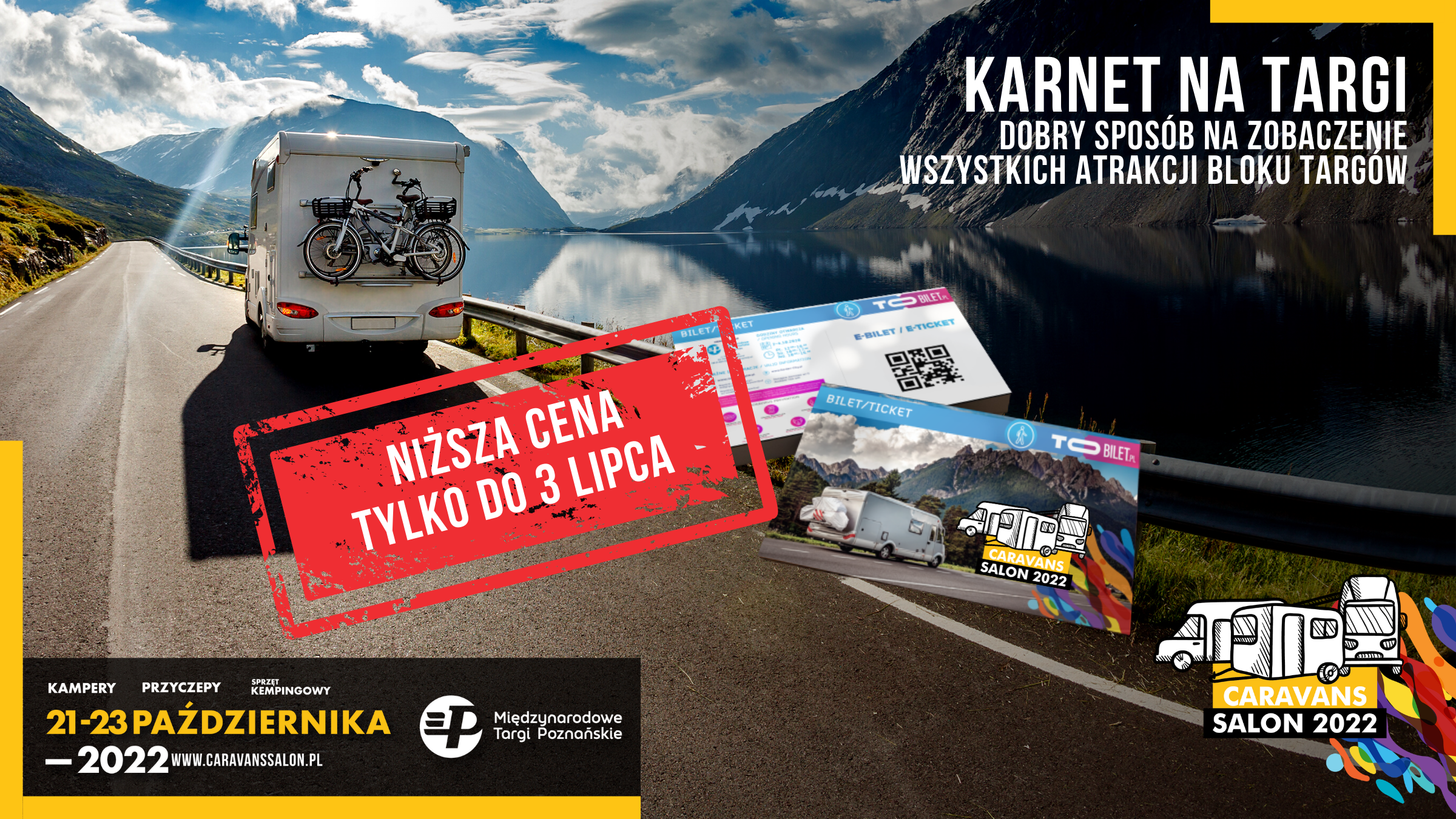 Caravans Salon Poland z korzystną ofertą karnetu na całe targi – zdjęcie 1