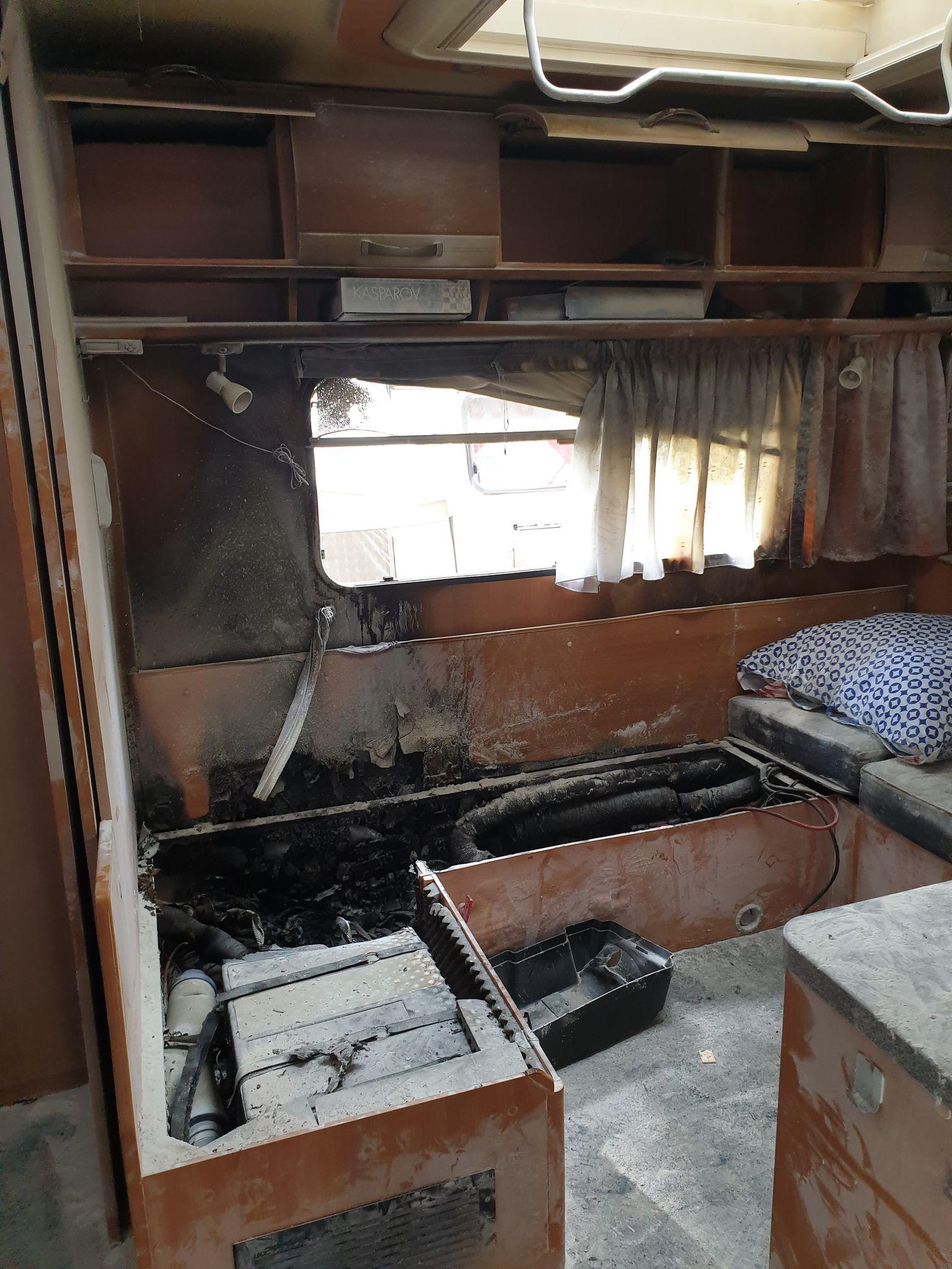 A fire in a caravan or motorhome - a trauma for life – image 1