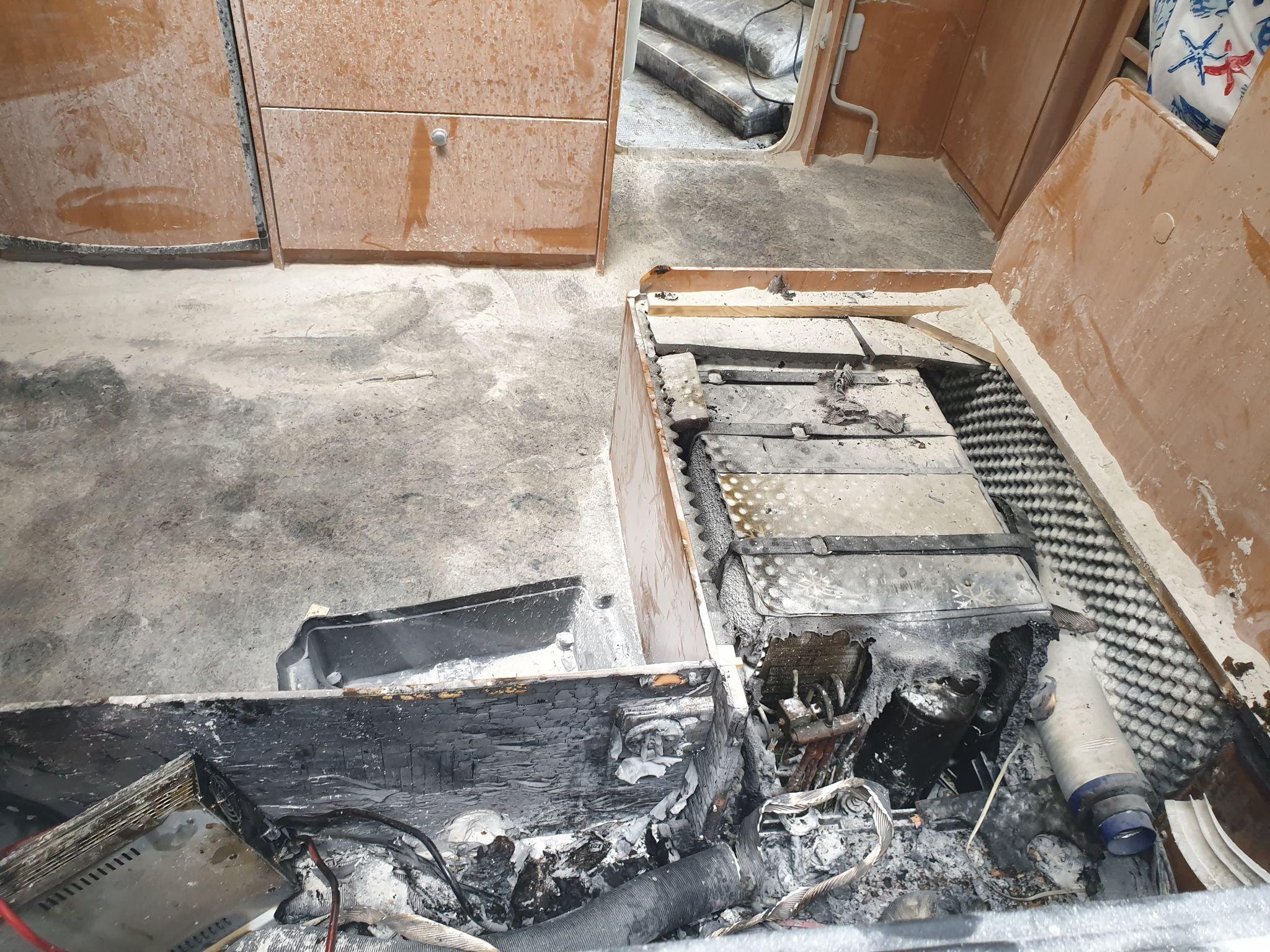 A fire in a caravan or motorhome - a trauma for life – image 2