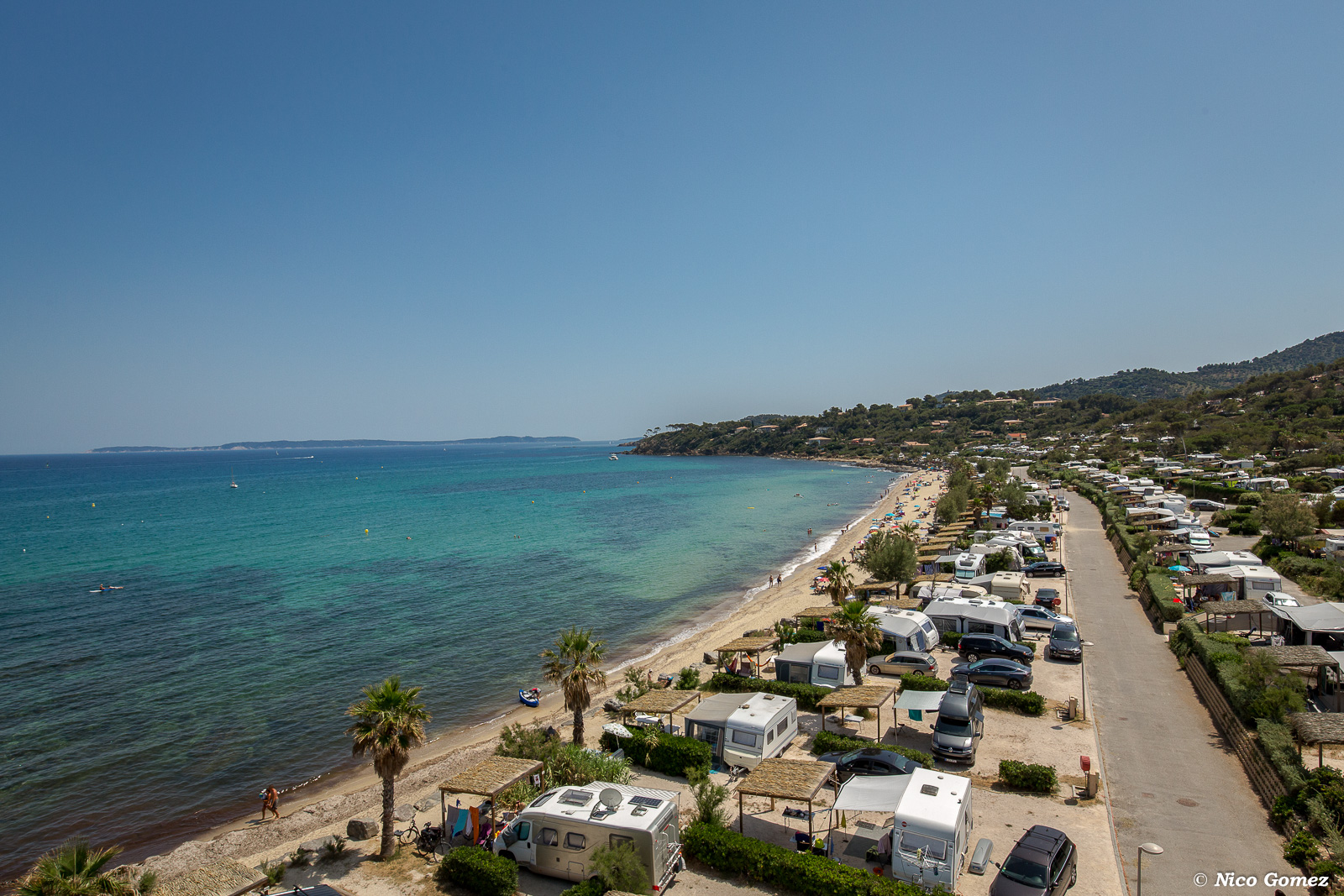 Camp du Domaine, Lazurowe Wybrzeże, Francja