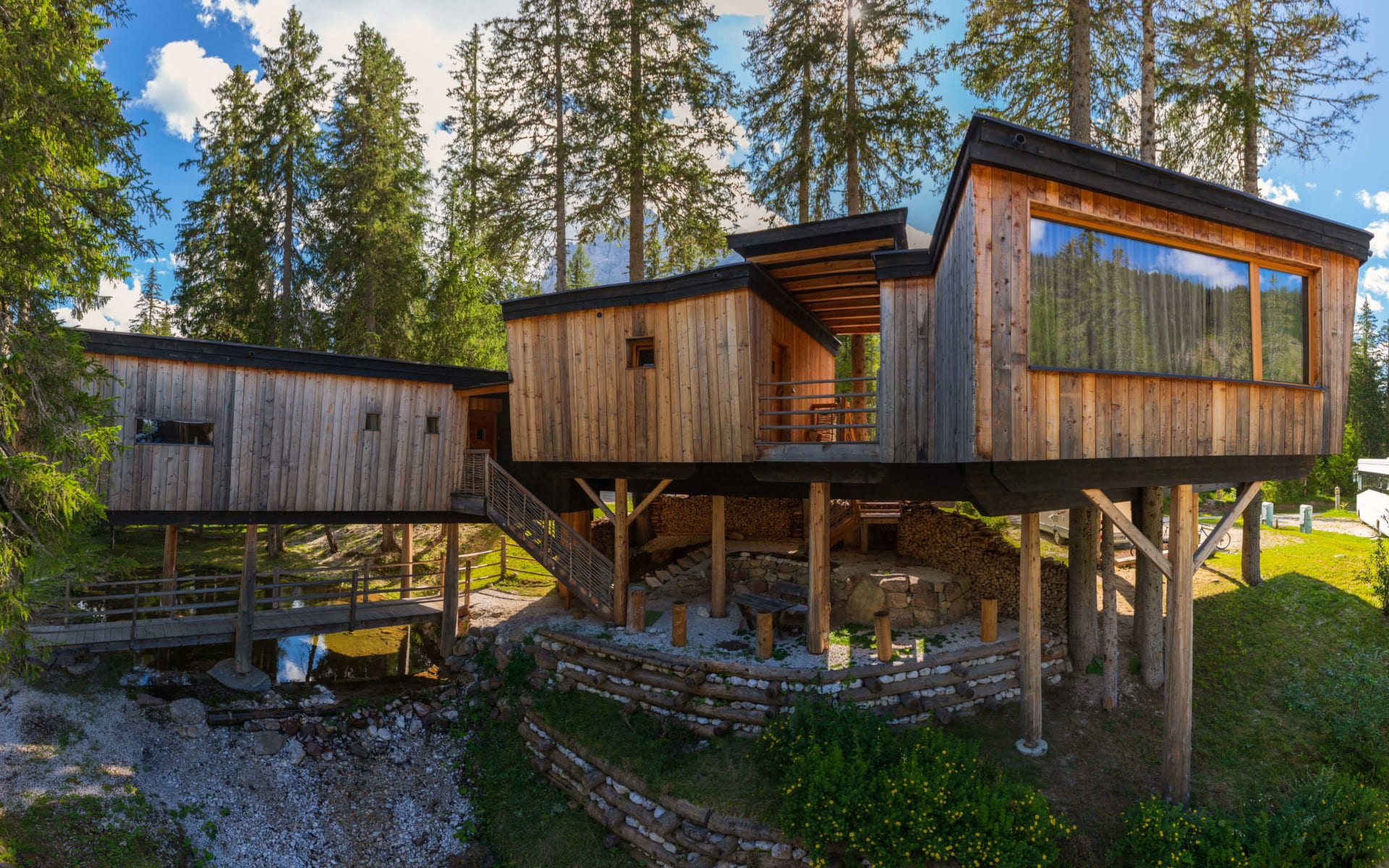Nowoczesność i ekologia na Caravan Park Sexten – zdjęcie 1