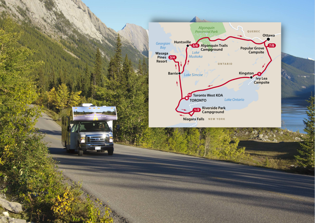 Classic Ontario road trip - ready tour in Canada by camper van – main image