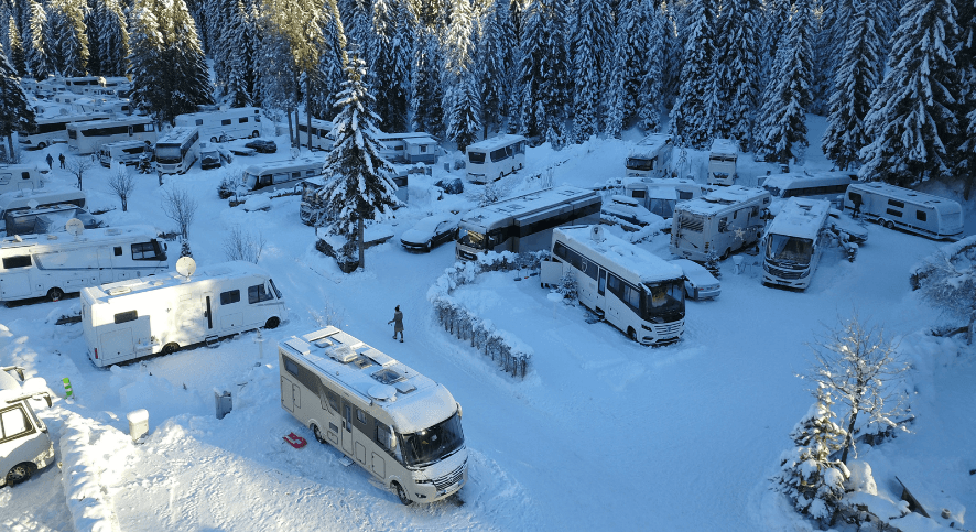 3 zimowy wyjazd kamperowy do Caravan Park Sexten w Dolomitach – zdjęcie 3