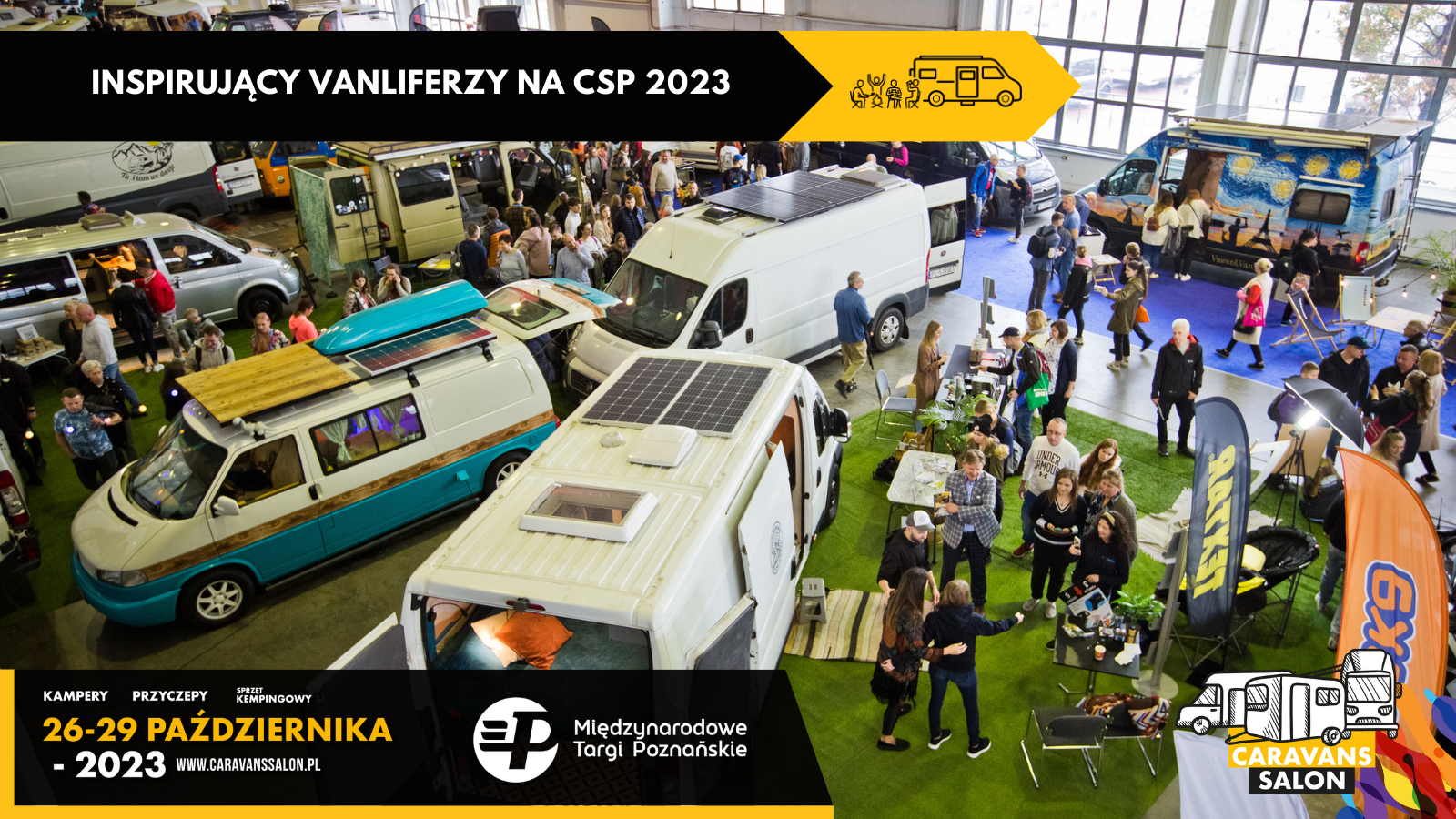 Zainspiruj się! Strefa Vanlife na Caravans Salon Poland 2023 – zdjęcie 1