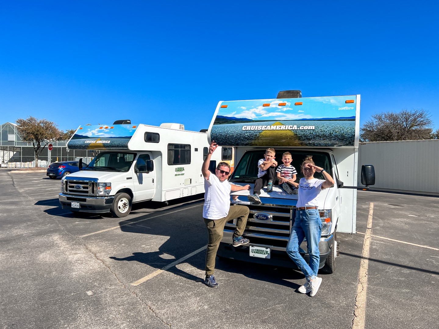 Texas with a camper during the holidays - CampRest route – image 1