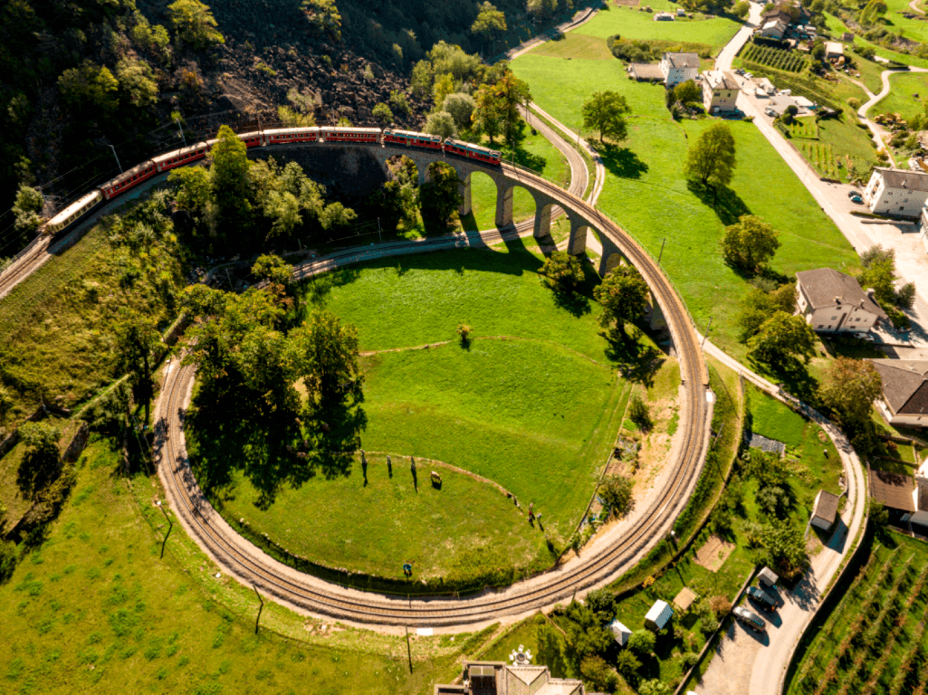 Brusio circular viaduct