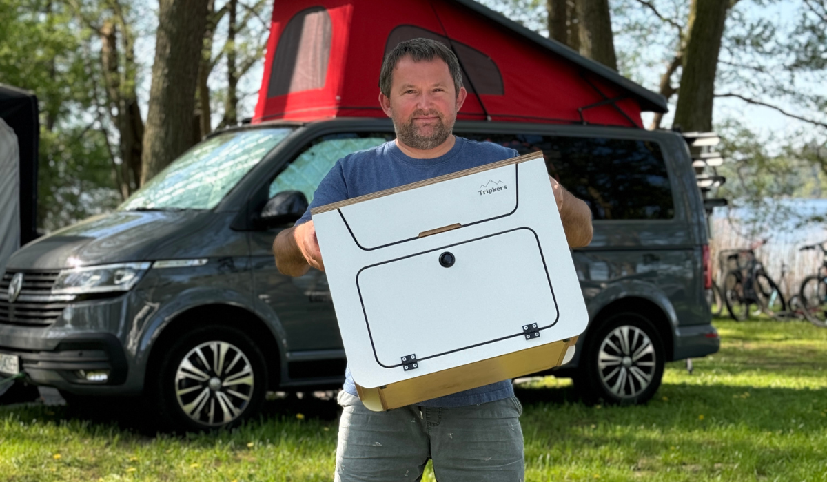 We are testing the Tripkers mobile kitchen, Iconic Plus Water model – image 1
