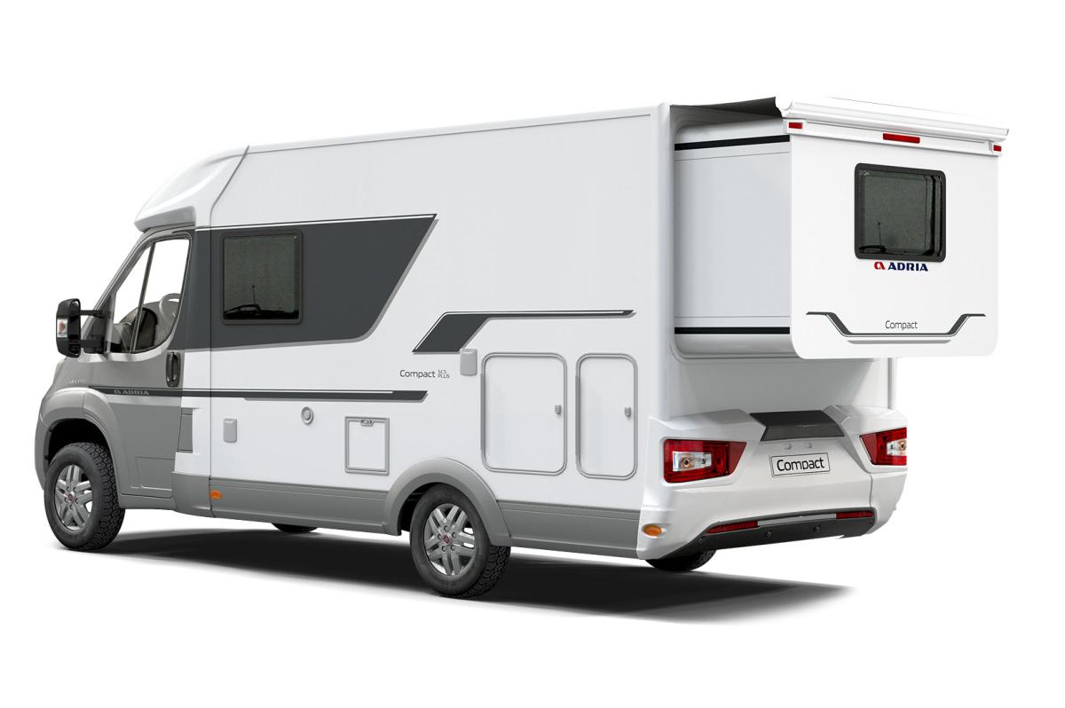 Adria Compact Slide Out - a motorhome enlarged with a button – image 1