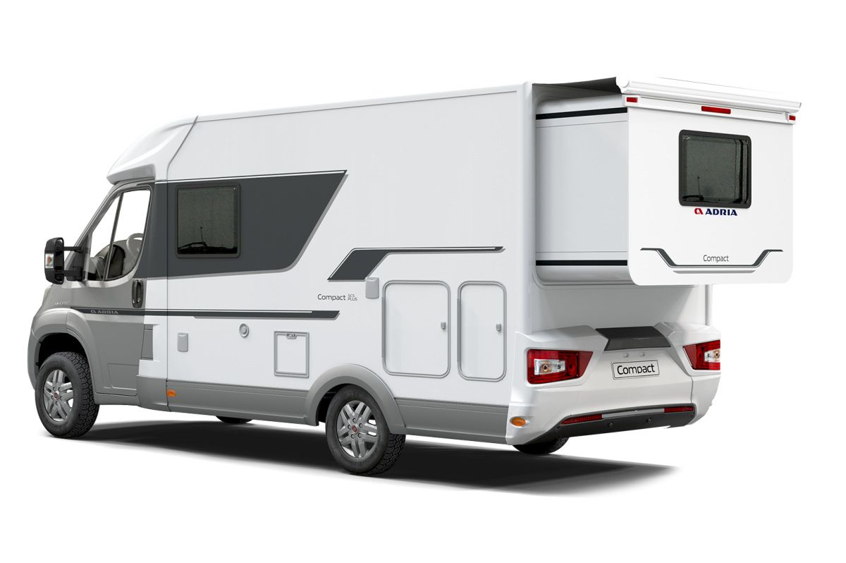 Adria Compact Slide Out - a motorhome enlarged with a button – main image