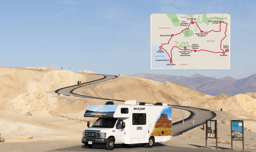 Three states - California, Nevada, Arizona - ready camper tour in the USA [COSTS!] – main image