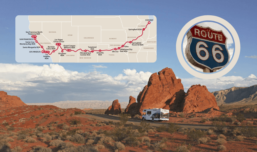 Route 66 i Highway 1 - gotowa trasa kamperem po USA [KOSZTY!] – zdjęcie 1