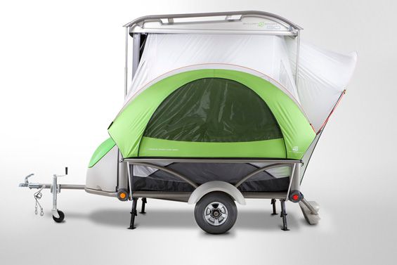 Sylvan Sport Go - a light trailer with an openwork structure – main image