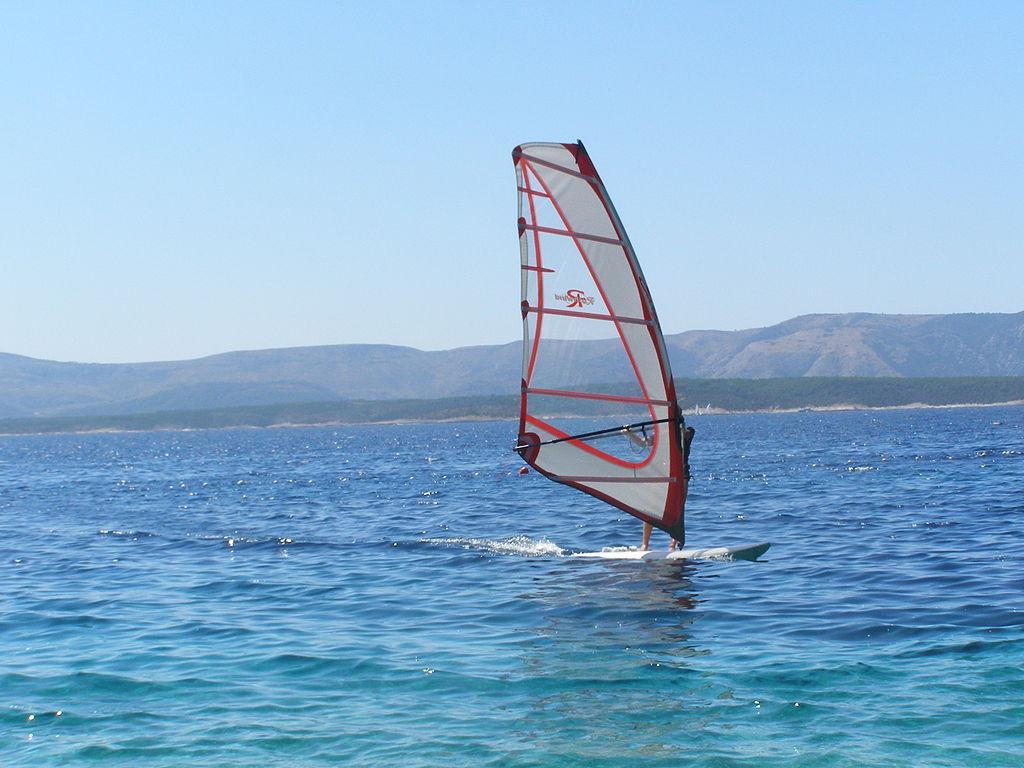 Windsurfing na wyspie Brač – zdjęcie 1