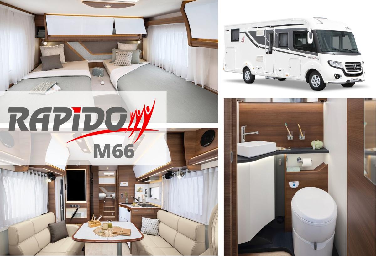 Motorhome Rapido M66 based on Mercedes - innovation and charm – image 1