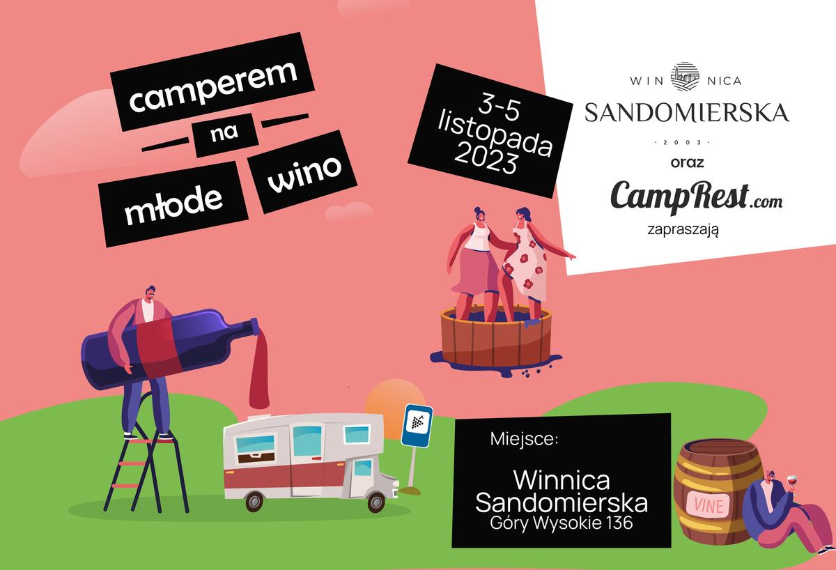 By camper for new wine to Vineyard Sandomierska – image 1