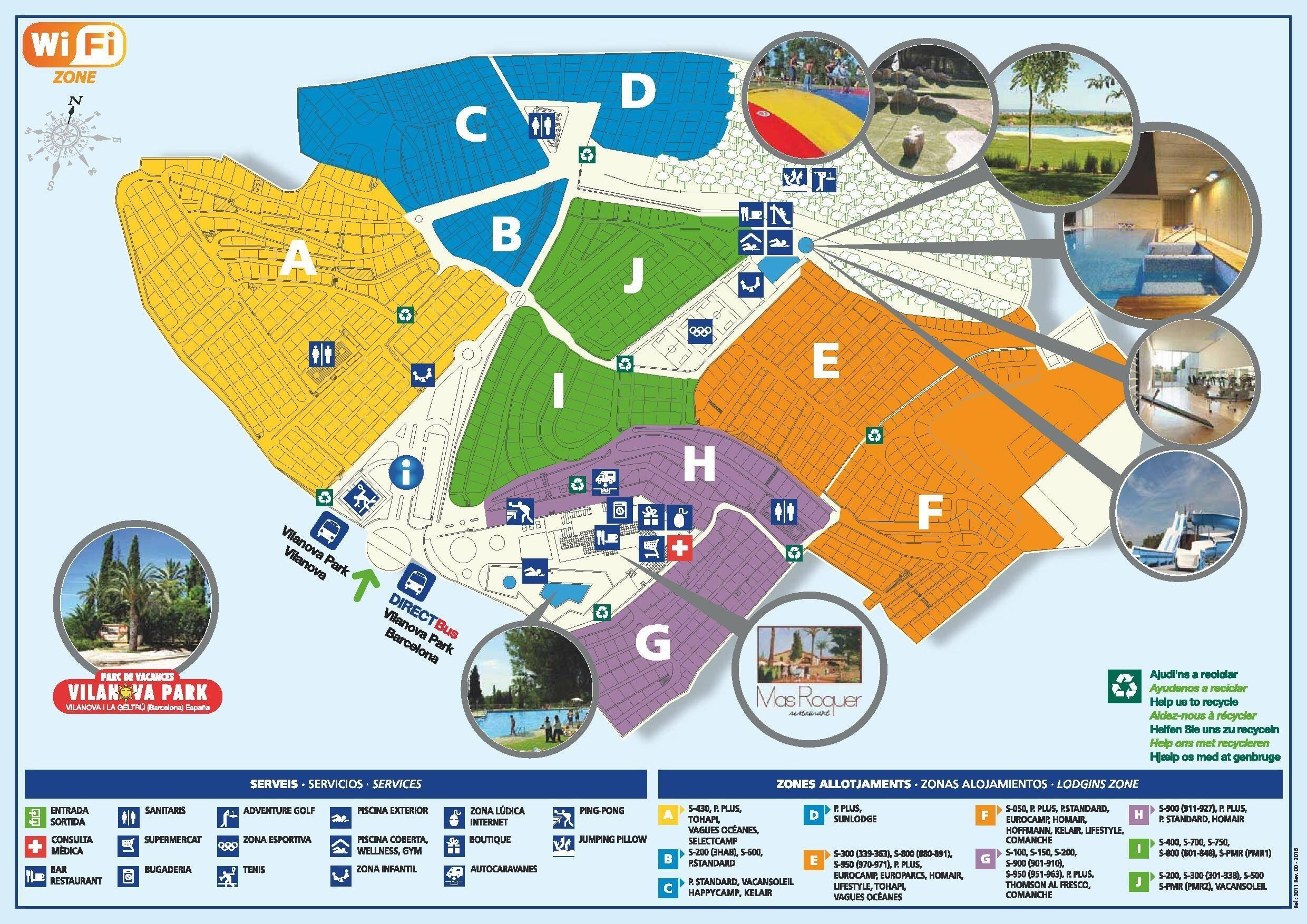 Vilanova Park – map
