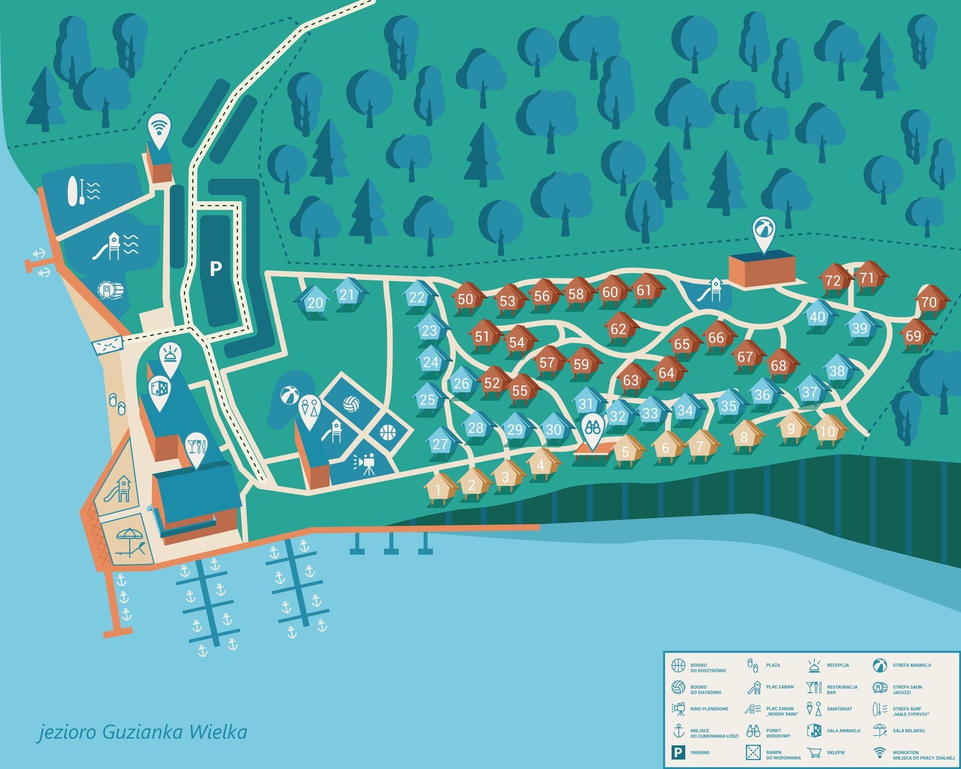 Ruciane Park – map