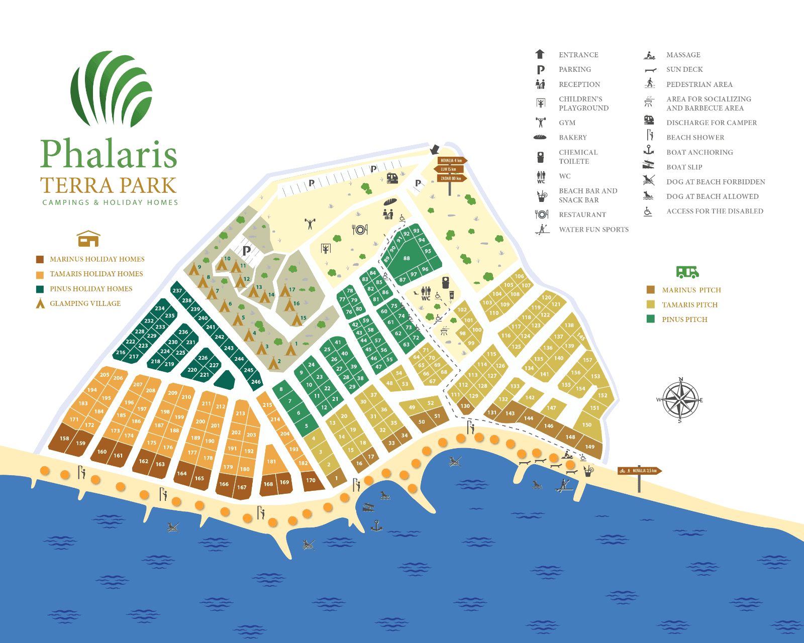 Terra Park Phalaris – mapa