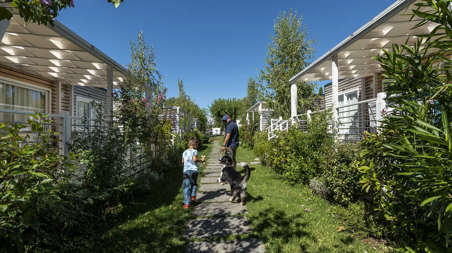 Comfort and freedom on Lake Garda: pitches and cottages at Camping Piani di Clodia – image 1