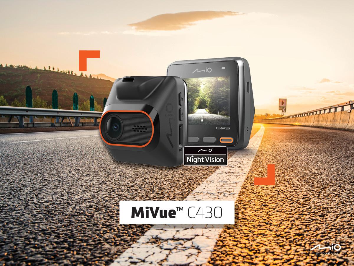 Mio MiVue C430 - wideorejestrator gwarantujący pełen obraz sytuacji na drodze – zdjęcie 3