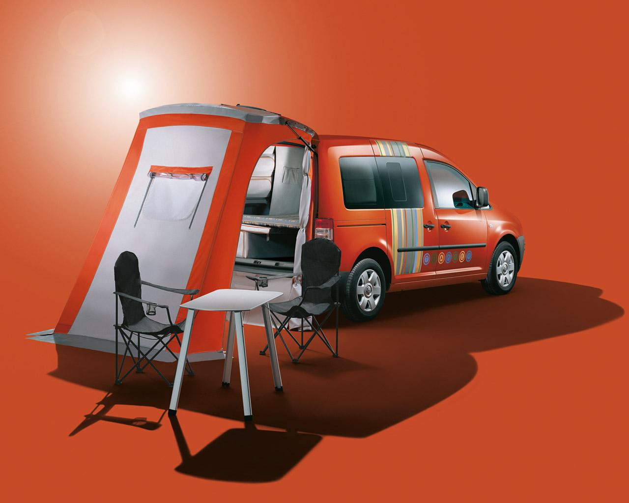 VW Caddy Tramper - camper na co dzień – zdjęcie 1