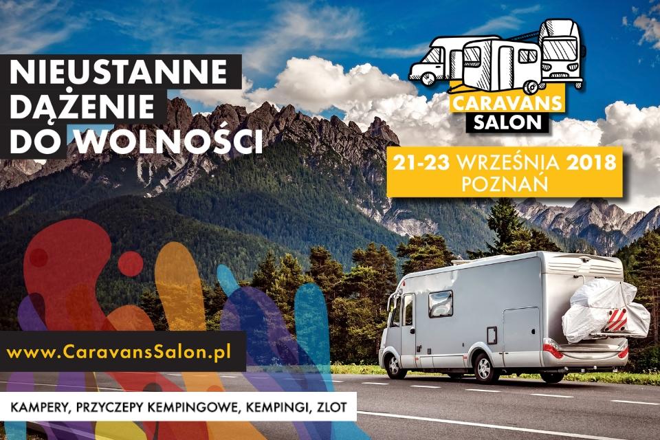 Caravans Salon Poland już 21-23 września 2018 w Poznaniu! - targi kamperów i przyczep kempingowych – zdjęcie 1