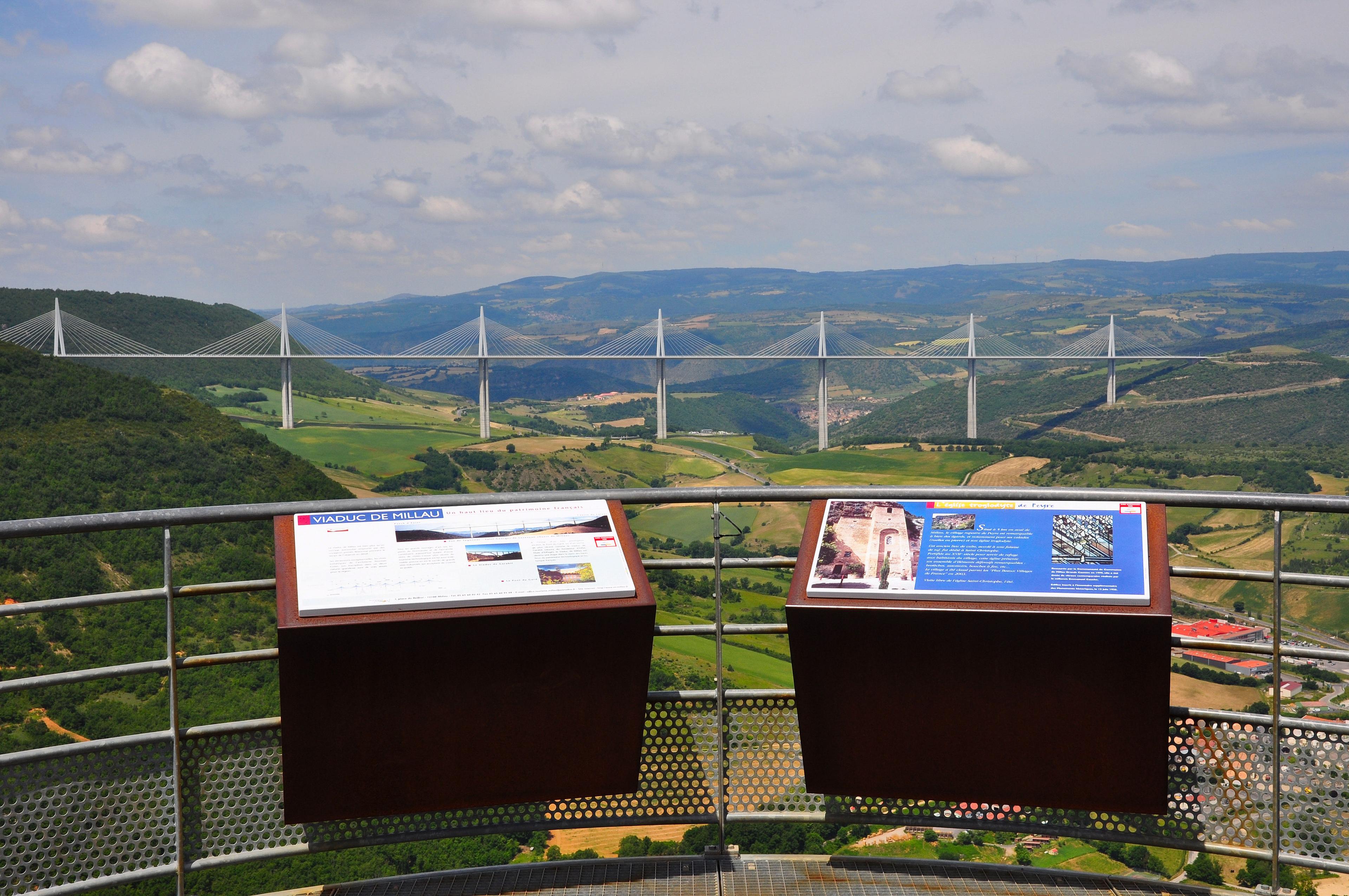 By camper over the highest viaduct in the world - the Millau Viaduct – image 3
