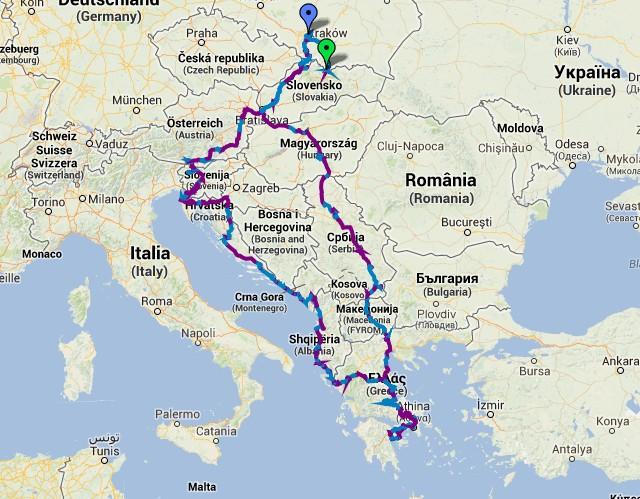 By Melangebus around Europe - Balkans - 6500 km - 11 countries – image 2