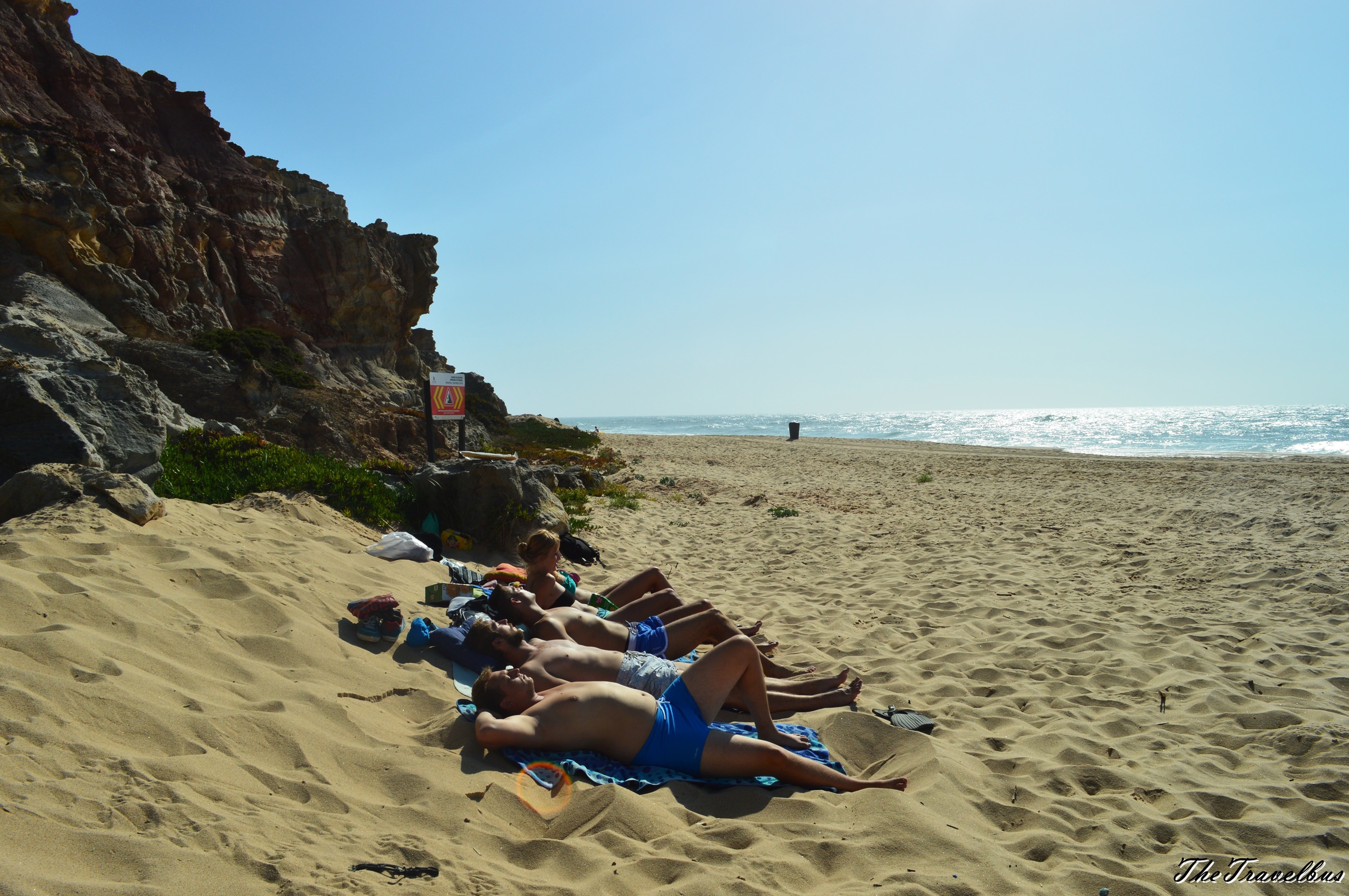 wypoczynek na portugalskiej plaży :)